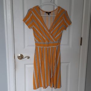 Casual Yellow Summer Dress